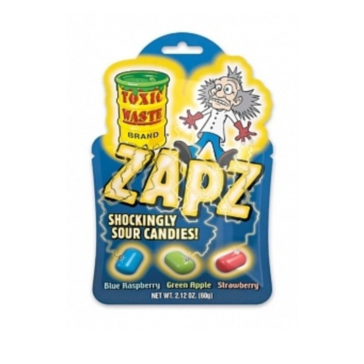 Toxic Waste Zapz Sour Candies 60gr